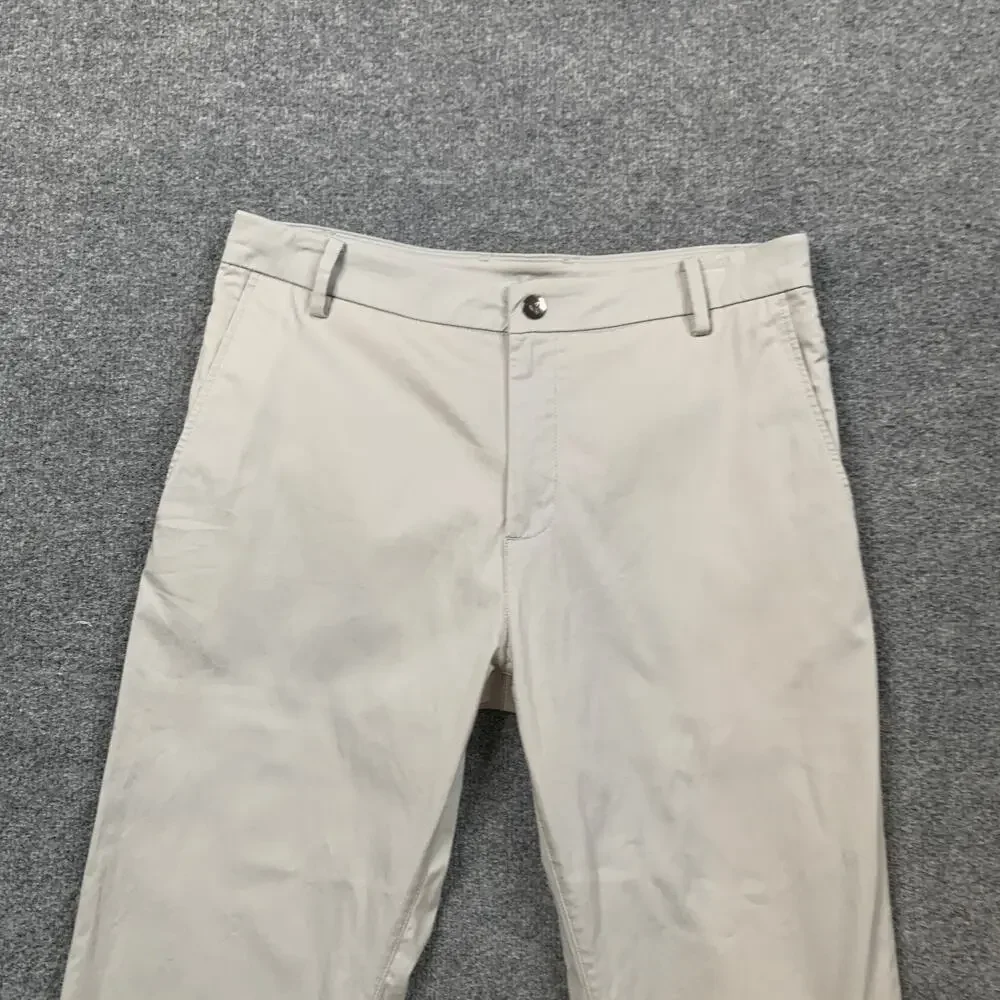 Birddogs Pants Mens 32 Shadow Cotton Blend Boxer-Brief Lined Stretch Golf Chino